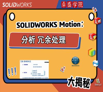 SOLIDWORKS motion分析冗余处理