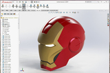 钢铁侠头盔-SOLIDWORKS模型下载