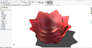 花-SOLIDWORKS模型